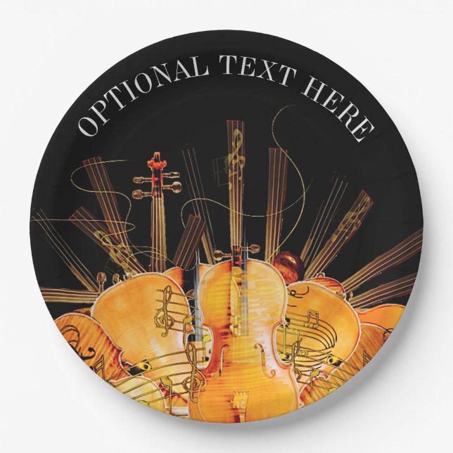 PRATO DE PAPEL AS CORDAS DE SOL (Frente)