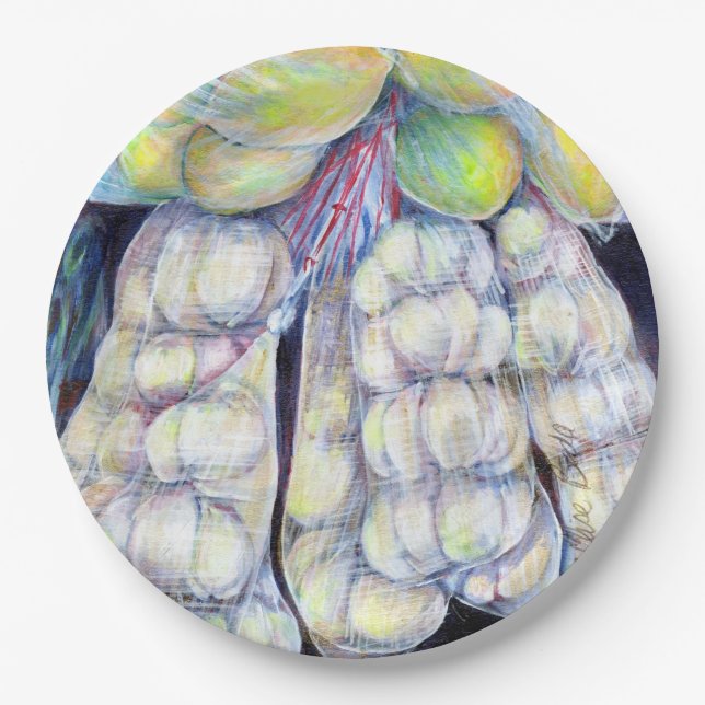 Prato De Papel As Maravilhas dos Mercados Molhados, Singapura (Frente)