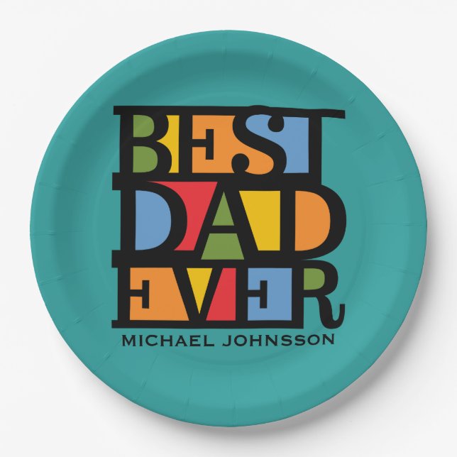 Prato De Papel As MELHORES placas de papel SEMPRE feitas sob (Frente)