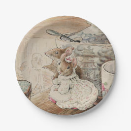 Prato De Papel As placas de papel de ratos