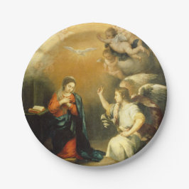 Prato De Papel As placas de papel Virgin Holiday