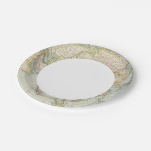Prato De Papel Asien - Mapa da Ásia