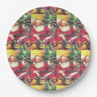 Prato De Papel Assiettes Jetables Merry chrismas