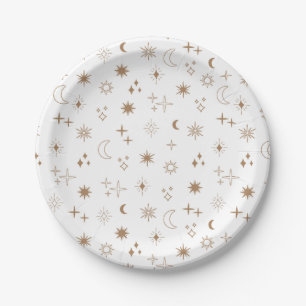 Prato De Papel Astrology Star Pattern