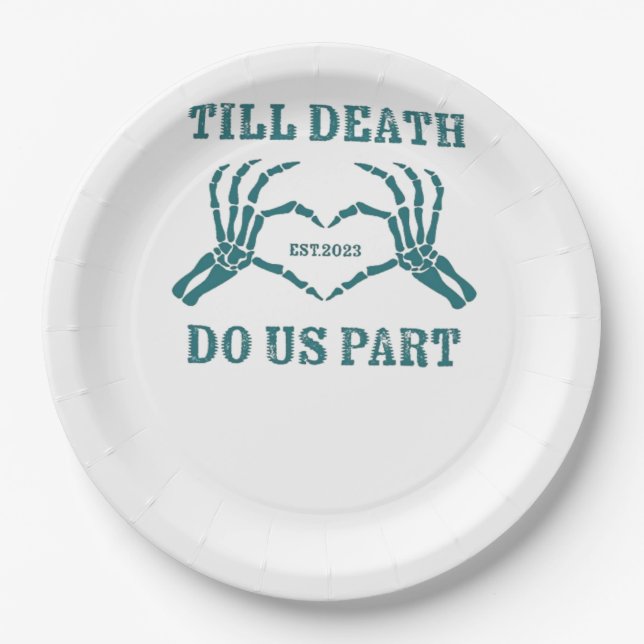 Prato De Papel Até a morte nos deixar clássicos - Quota Engraçada (Frente)