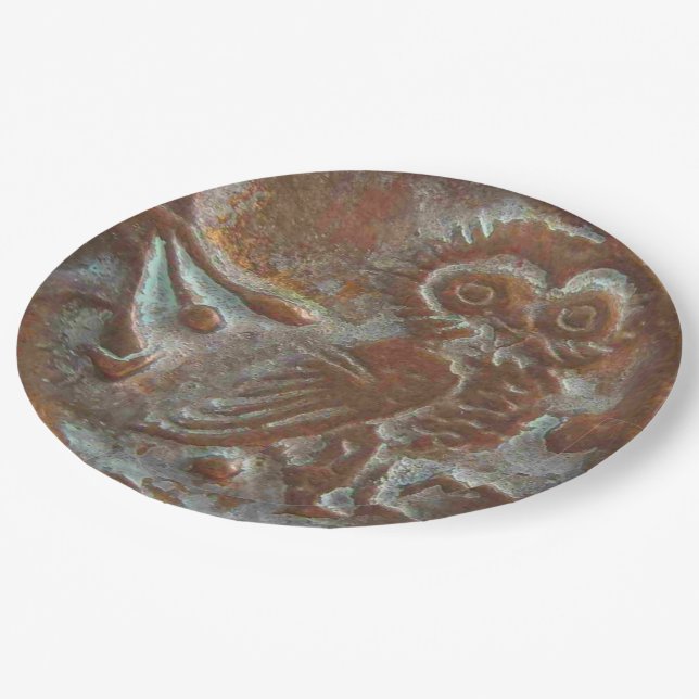 Prato De Papel Atenas Owl (Inclinado)