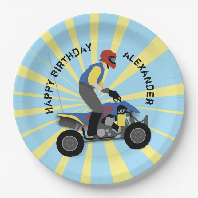 PRATO DE PAPEL ATV (Frente)