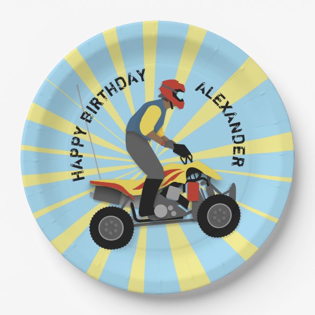 PRATO DE PAPEL ATV (Frente)