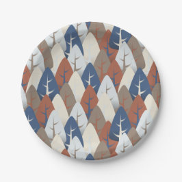 Prato De Papel Autumn Forest Medley