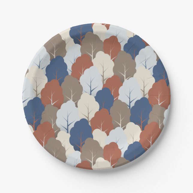 Prato De Papel Autumn Poplar Medley (Frente)