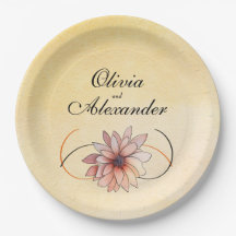 Autumn Watercolor Floral Terracotta Yellow Casamen