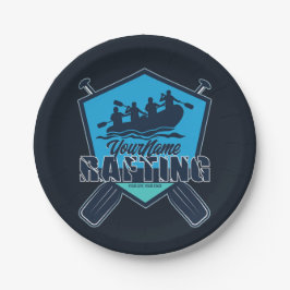 Prato De Papel Aventura Personalizada Rafting Whitewater River