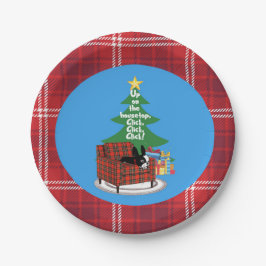 Prato De Papel Aventuras da placa do cocktail do mirabelle