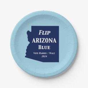 Prato De Papel Azul Arizona sacudir em 2024