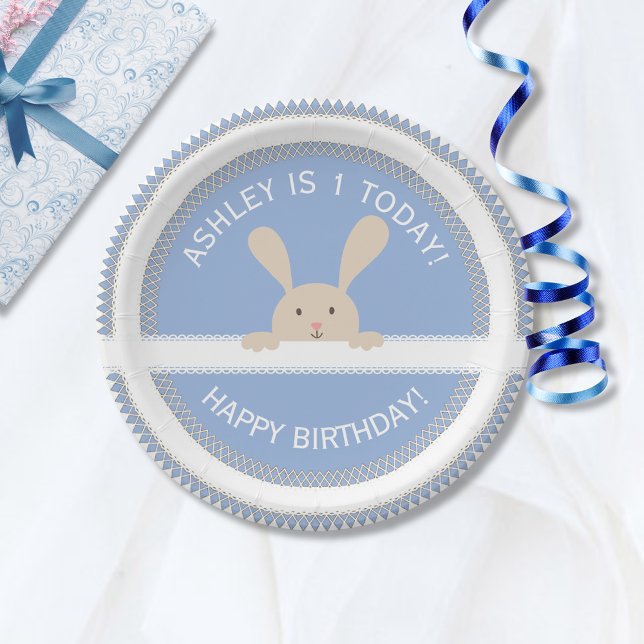 Prato De Papel Azul claro (Criador carregado)