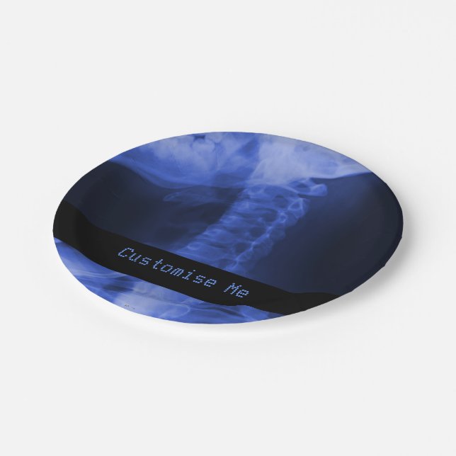 Prato De Papel Azul eletromagnético X-Rayed 2 (Inclinado)