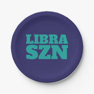 Prato De Papel Azul Escuro - Libra Ciana Legal
