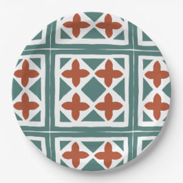 Prato De Papel Azulejos Andaluzes 15