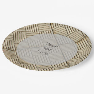 Prato De Papel Azulejos de Concreto Padrão Mediterrânico qualquer