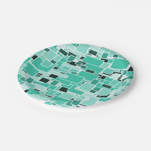 Prato De Papel Azure Chaos (Inclinado)