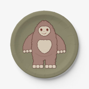 Prato De Papel Baby Bigfoot