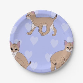 Prato De Papel Baby Bobcats