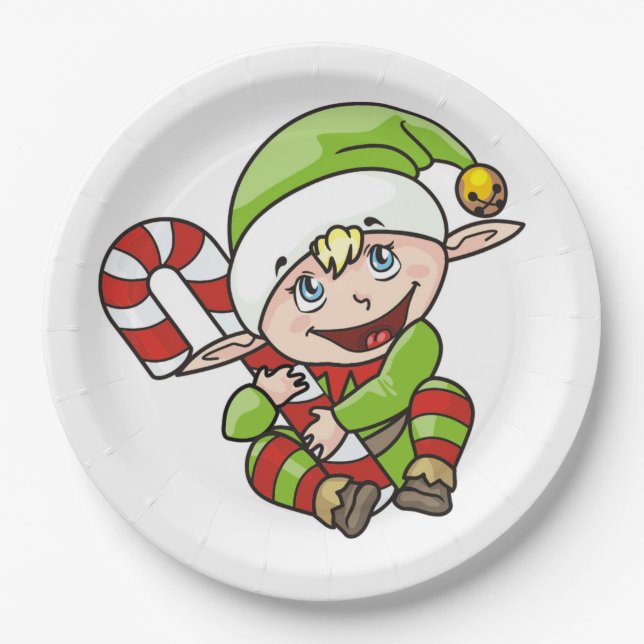 PRATO DE PAPEL BABY ELF (Frente)