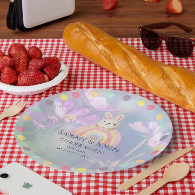 PRATO DE PAPEL BABY SHOWER (Piquenique)