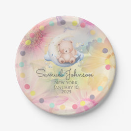 PRATO DE PAPEL BABY SHOWER
