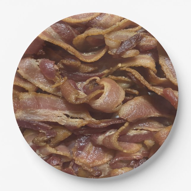 Prato De Papel Bacon (Frente)