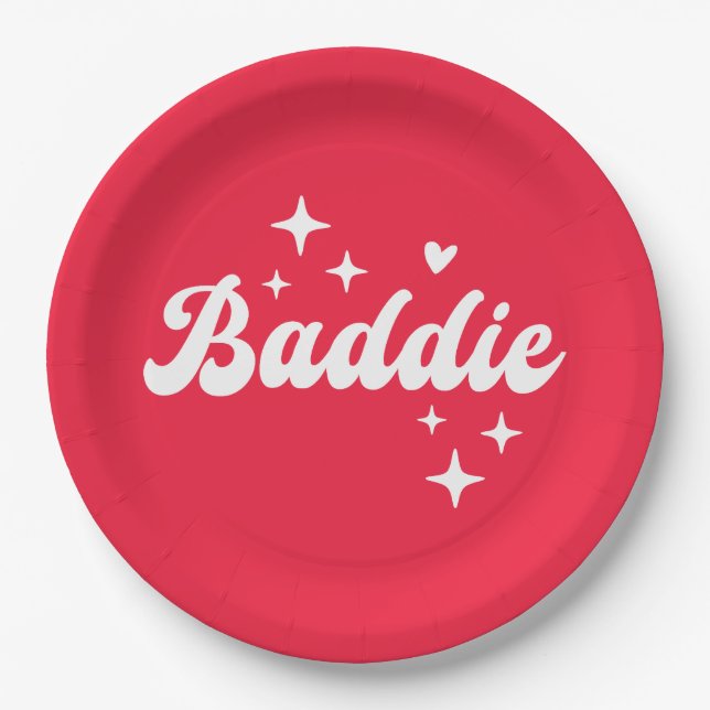 Prato De Papel Baddie (Frente)