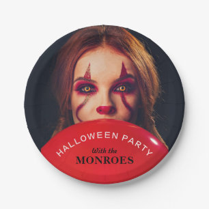 Prato De Papel Balão do Diabo, Festa do Halloween