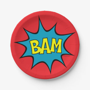 PRATO DE PAPEL BAM!