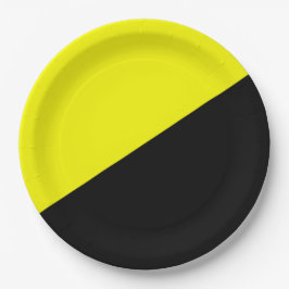 Prato De Papel Bandeira Anarcho-Capitalista