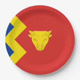Prato De Papel Bandeira da Cidade de Birmingham