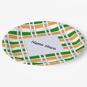 Prato De Papel Bandeira da Costa do Marfim na Costa do Marfim tut