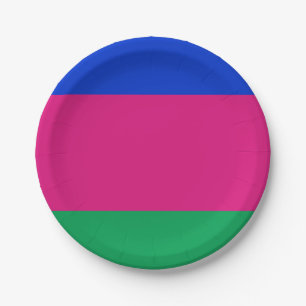 Prato De Papel Bandeira da República Popular de Kuban