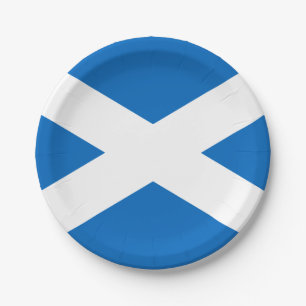 Prato De Papel Bandeira das placas de papel de Scotland