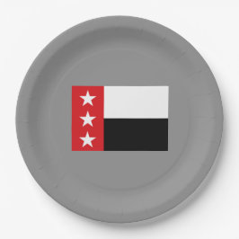 Prato De Papel Bandeira de Laredo (Texas)