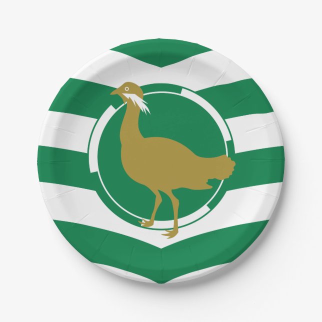 Prato De Papel Bandeira de Wiltshire Paper Plates (Frente)