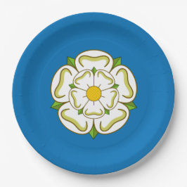 Prato De Papel Bandeira de Yorkshire (condado de Inglês)