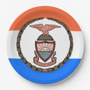 Prato De Papel Bandeira do Bronx (Borough in Nova Iorque)