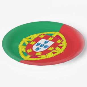 Prato De Papel Bandeira do português de Portugal