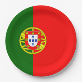 Prato De Papel Bandeira Portuguesa (Portugal)