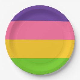 Prato De Papel Bandeira Sápphica (Amor Lésbico) (LGBT)