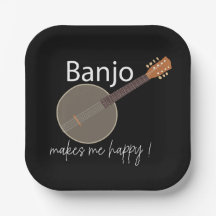 Banjo me faz uma festa musical feliz