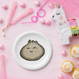 Prato de Papel Bao Dumpling