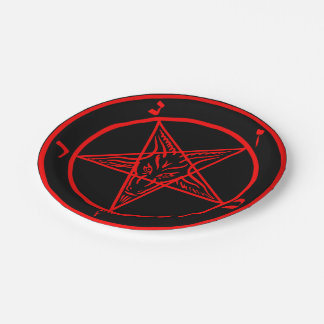Prato De Papel Baphomet