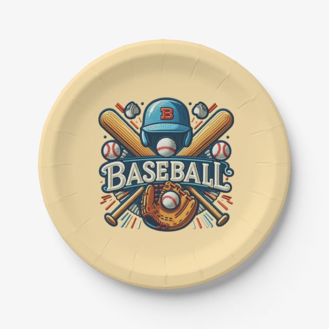 Prato De Papel Baseball Classic Essentials / Legenda Retroativa d (Frente)