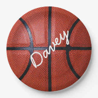 Prato De Papel Basquete Personalizado